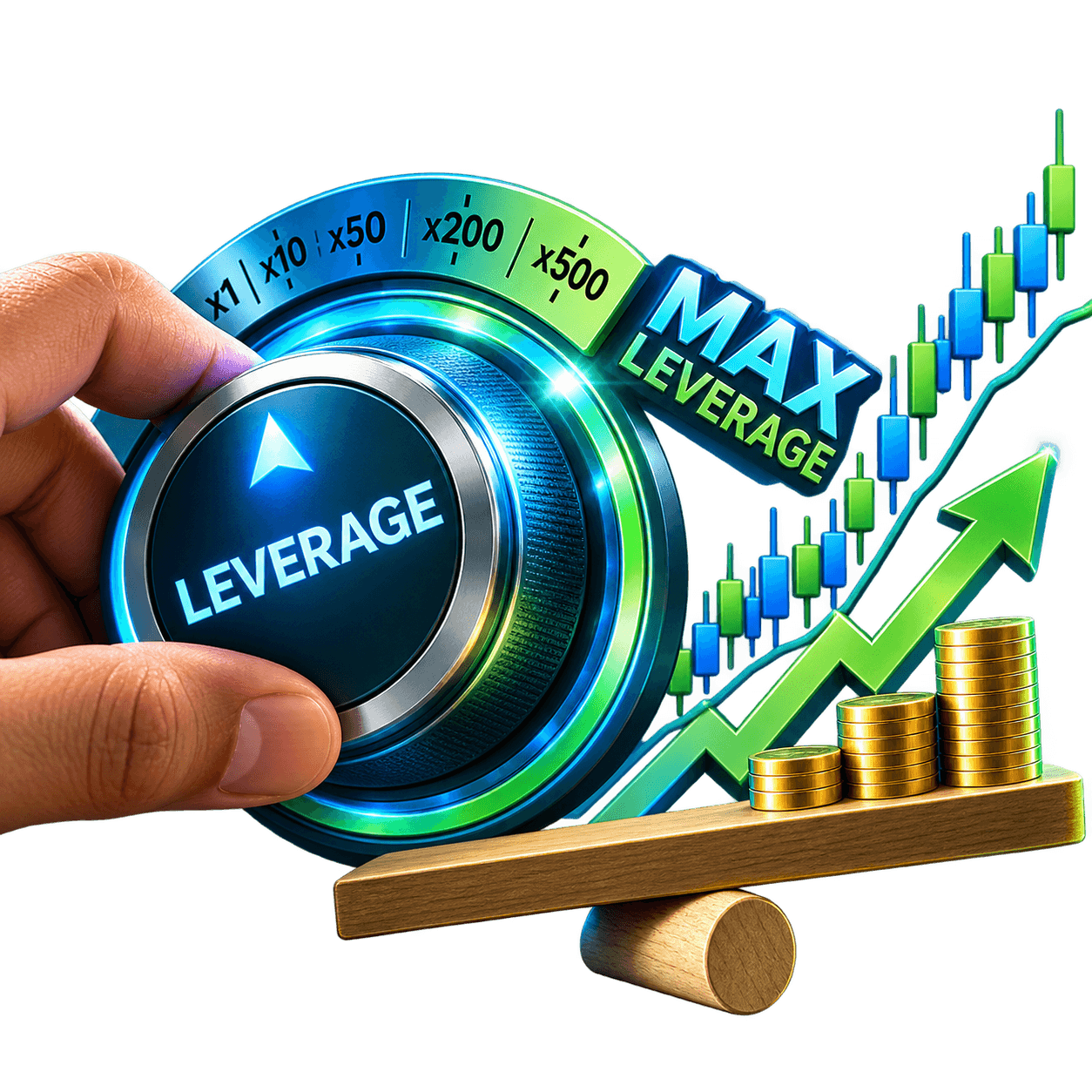 Max leverage growth dial